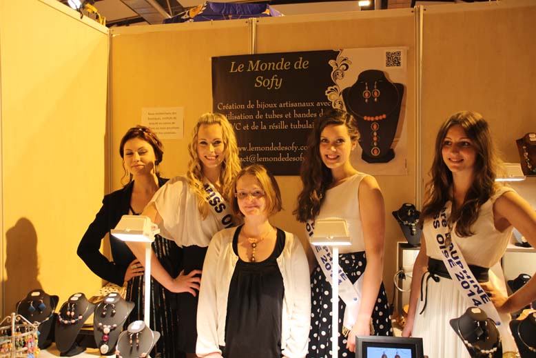 Foire de Beauvais visite de Miss Oise 2014 -14