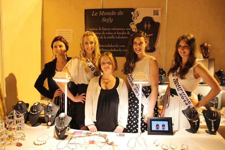 Foire de Beauvais visite de Miss Oise 2014 -15