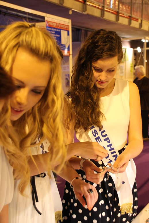 Foire de Beauvais visite de Miss Oise 2014 -25