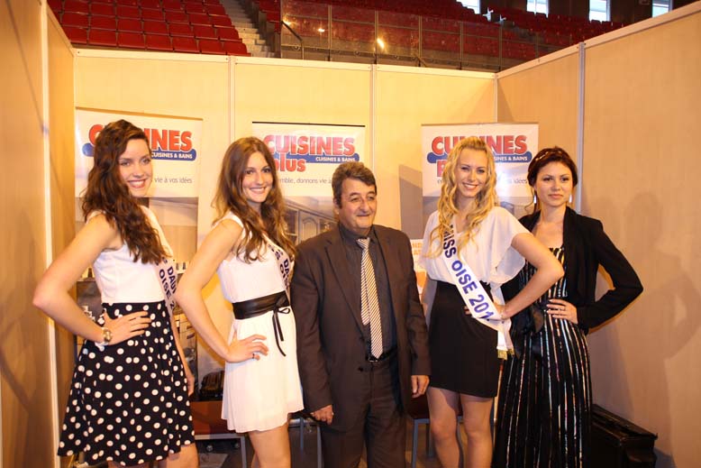 Foire de Beauvais visite de Miss Oise 2014 -3