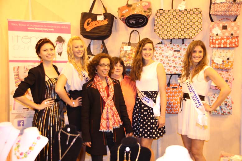 Foire de Beauvais visite de Miss Oise 2014 -43